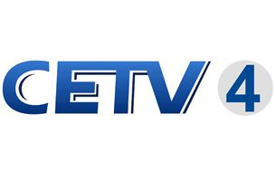 CETV4空中课堂台标