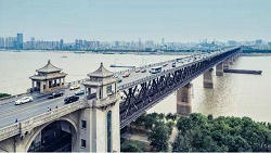 武汉长江大桥台标